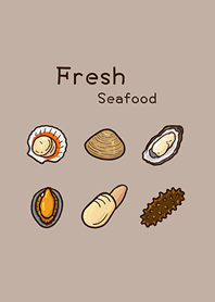 趣味現撈海鮮(咖啡色)