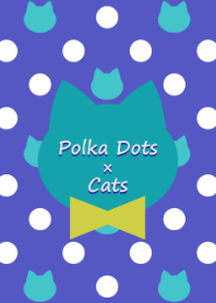 Polka Dots and Cats(Summer color)O