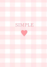 SIMPLE HEART :check peach