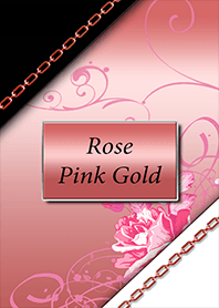 Rose pink gold