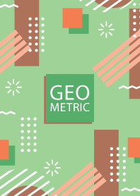 Geometric Chinook Green