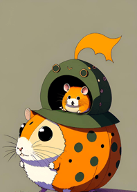 Halloween Hamster 75F246