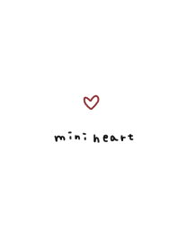 A mini heart.