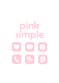 シンプルピンクアイコン Line 着せかえ Line Store シンプルピンクアイコン Line 着せかえ Line Store
