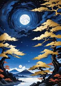 Moonlight Ukiyo-e KIuIK