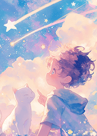 小王子&貓咪の流星雨❤