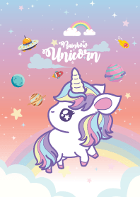Unicorn Rainbow Galaxy Rasberry