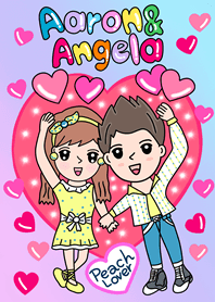 แอรอนและเองเจลล่า คู่รักแสนน่ารัก ver2