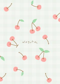 Cherry plaid pattern15 from Japan