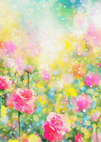 薔薇(バラ)の花の着せかえ(R3483)
