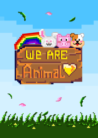 We are animals lover pixel