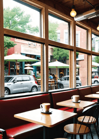 Cozy Coffee shop 52A229