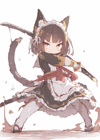 A catgirl maid can do everything 27