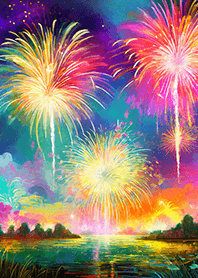Beautiful Fireworks Theme#270
