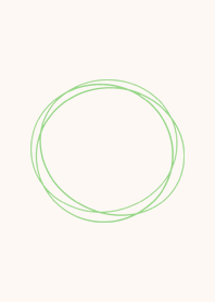 Minimal Green Circle Theme#4