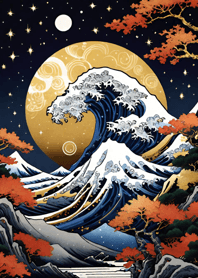 Mountain, Sea, and Moonlit Night D1Db98