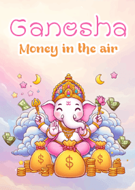 Ganesha money in the air