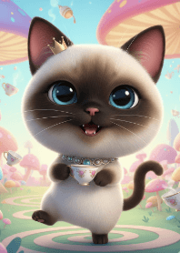 哭到爆炸淚崩的大頭貓