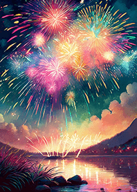 Beautiful Fireworks Theme#525