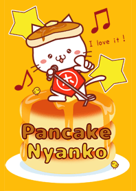ホットケーキにゃんこ