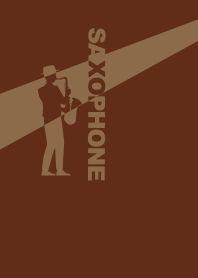 sax. playing Sepia