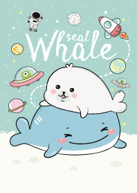 Whale Seal Blue Lover.