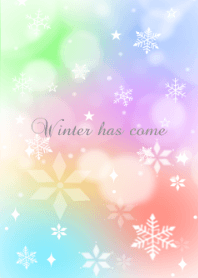 Rainbow winter