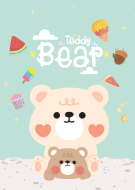 Teddy Bear Mini Galaxy Mint