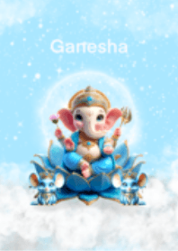 Ganesha-blue