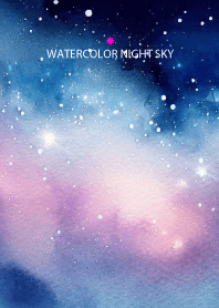 WATERCOLOR NIGHT SKY-hisatoto-49