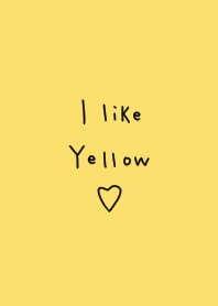 I like yellow.