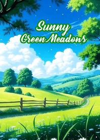 Sunny Green Meadows