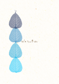 Leaves blue one row4 from Japan