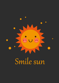 可愛的害羞太陽