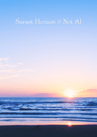 Sunset Horizon 9 Not AI