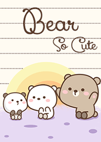 Bear Bear So Cute