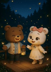 Firefly Forest Lovely Evening