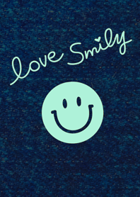ラブ・スマイル ～ミントグリーン＆デニム