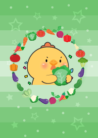 Simple Chicken With Vegetable Theme