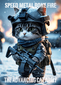 The advancing cat army 11