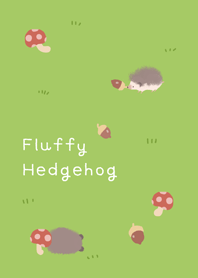 ふわふわハリネズミ