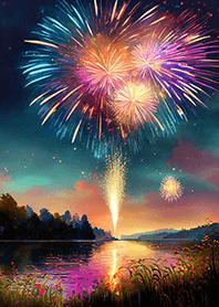 Beautiful Fireworks Theme#9