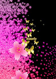 Eight*Butterfly #83 Cherry Blossoms