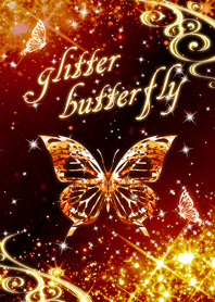 glitter butterfly | キラキラ蝶#4