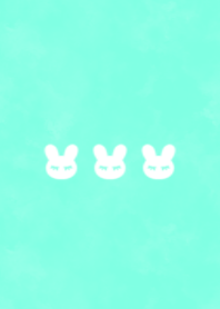 sleeping rabbit.(white3-05)