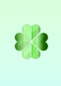 Lucky Emerald Blue Clover