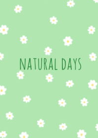 NATURAL DAYS -fleshgreen-