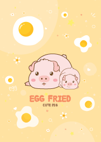 Pig Egg Fried Kawaii