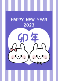 -2023 Happy new year. Rabbit. No,145-