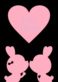 LOVE THEME Pink and Black 104